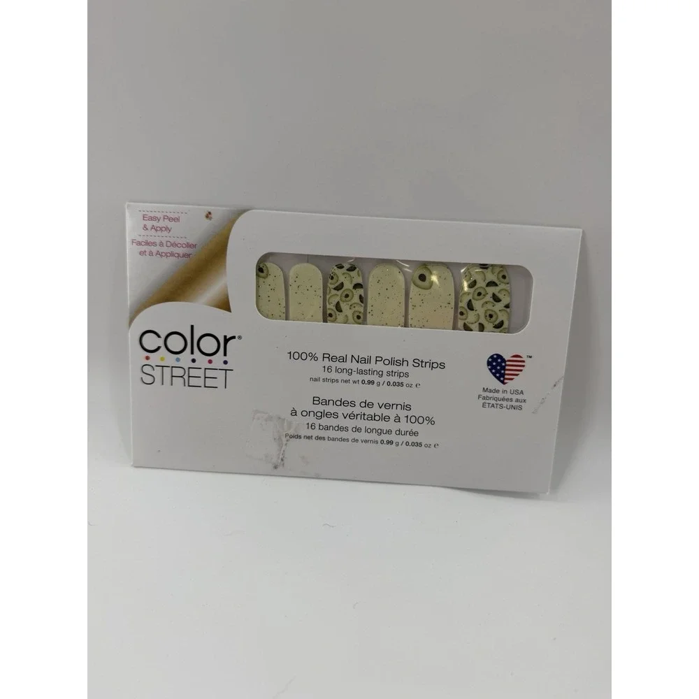 Color Street Nail Strips Manicure Let's Guac And Roll New